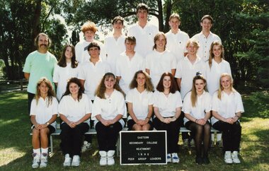 Photograph - Group, Eastern Secondary College 1992 Peer Group Leaders, c 1992