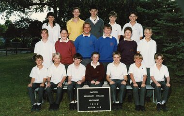 Photograph - Group, Eastern Secondary College 1992 Section 8.3, c 1992
