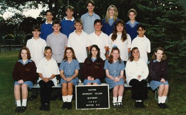 Photograph - Group, Eastern Secondary College 1992 Section 9.3, c 1992