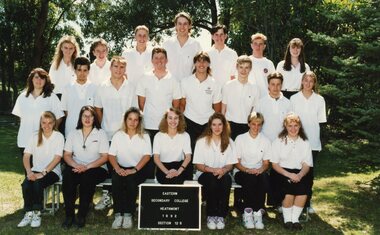 Photograph - Group, Eastern Secondary College 1992 Section 12.5, c 1992