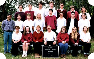 Photograph - Group, Eastern Secondary College 1993 Section VCE 1A, c 1993