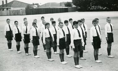 Photograph, Ringwood State School -Class photograph - Boy's 2nd Marching Squad - 1958