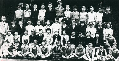 Photograph, Ringwood State School -Class photograph - Grade 6B, 1955