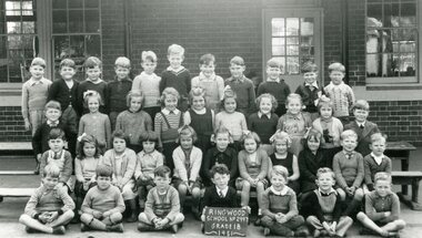 Photograph, Ringwood State School -Class photograph - Grade 1B, 1951