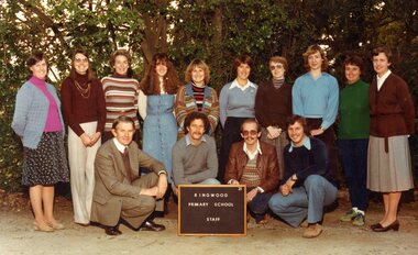 Photograph, Ringwood State School - Staff, 1979