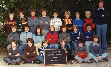 Photograph, Ringwood State School - Football, 1979
