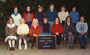Photograph, Ringwood State School - Rounders, 1979