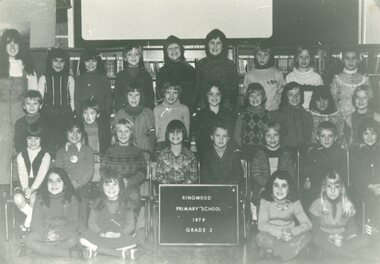 Photograph, Ringwood State School - Grade 2, 1979