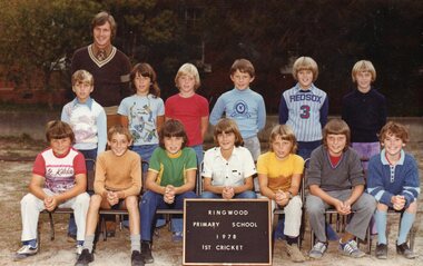 Photograph, Ringwood State School - 1st Cricket, 1978