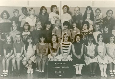 Photograph, Ringwood State School - Grade 6, !983
