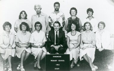 Photograph, Ringwood State School - Staff, 1982