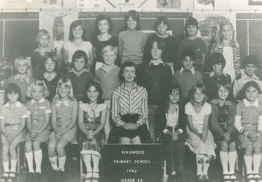 Photograph, Ringwood State School - Grade 5A, 1980
