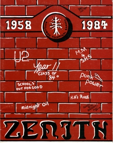Booklet, Ringwood Technical School Zenith Magazine 1984