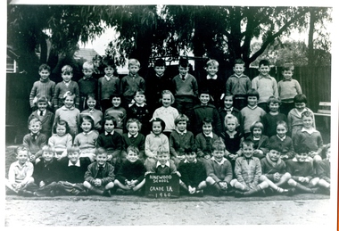 Photograph, Ringwood State School -  Grade 1A, 1960