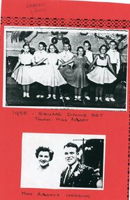 Photograph, Ringwood State School - Square Dance set, 1955. Miss Alday's wedding
