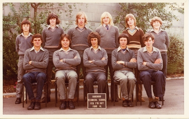 Photograph - Class Group, Ringwood Technical School 1977 Form 4L, c 1977