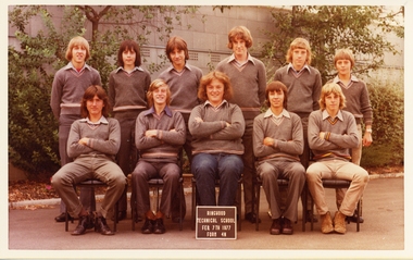 Photograph - Class Group, Ringwood Technical School 1977 Form 4N, c 1977