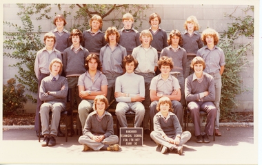 Photograph - Class Group, Ringwood Technical School 1977 Form 3G, c 1977