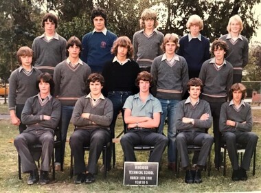 Photograph - Group, Ringwood Technical School 1981 Year 10.5, 1981