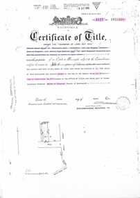Document - Transfer of Land Act, Certificate of Title Vol 5127 Fol 1025238 including Ringwood Masonic Hall