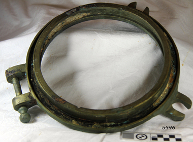 Functional object - Porthole, On or before 1889, when the Newfield was built