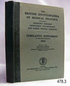 Book, The British Encyclopaedia of Medical Practice 1952
