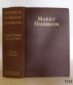 Book, Mechanical Engineers Handbook