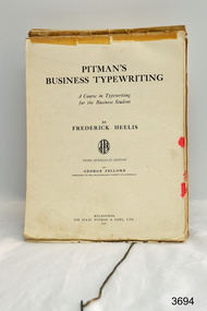 Text Book, Pitman's Business Typing, 1937