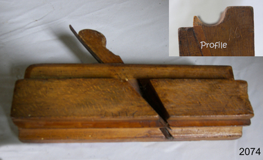 Tool - Moulding wood Plane, Late 19th to Early 20th century