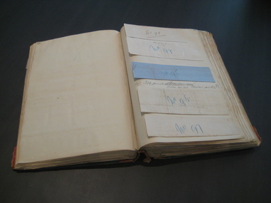 Book, Ballarat School of Mines Invoice Book, 1870 - 1875