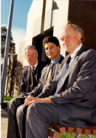 Photograph - Colour, David James, Steve Bracks and Patrick Hope, 1995, June 1995