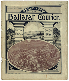 Magazine - Photograph - Black and White, Berry, Anderson & Co, Ballarat Courier Special Christmas Edition, 1916