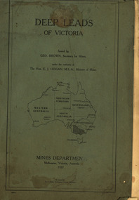 Book, Mines Department, Victoria, Deep Leads of Victoria, 1937