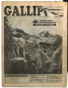 Newspaper Supplement, The Sun ANZAC Anniversary Souvenir, 22 April 1990, 22/04/2015