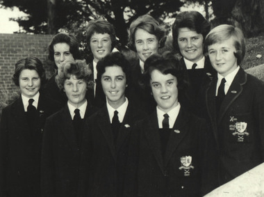 Photograph - black and white, Ballarat Girls' Technical School, 1961, 04/1961