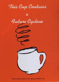 Poster, SMB: "This Cup Contains a Future Cyclone", 1997