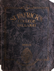 Magazine - Book, St Patrick's College Annual Magazine, 1930-31, 1930-1931