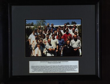 Photograph - Colour, Artafact, VIOSH - Occupational and Safety Certificate Course, Intake 19 1995, 1995