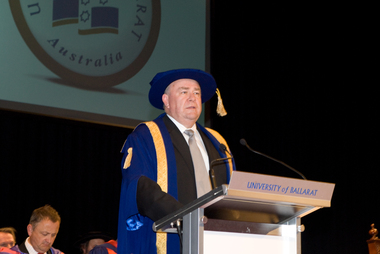 Photograph - Colour, University of Ballarat Vice Chancellor David Battersby, 2011