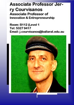 Associate Professor Jerry Courvsianos - Associate Professor of Innovation and Entrepreneurship