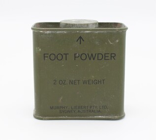 Tin, Foot Powder, c. 1960s
