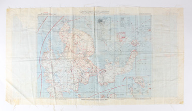Escape Map Cloth, July 1944