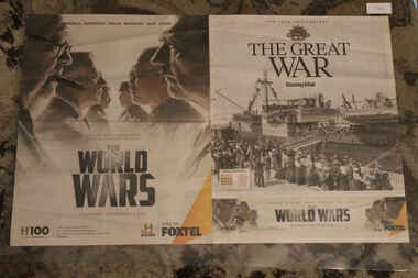 Article - 100 Year Anniversary  - Sunday Mail - The Great War (Foxtel - History Chanel), Pay TV Feature