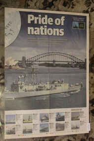 Newspaper - Newspaper Daily Telegraph dated5/10/2013 - Pride Of Nations - Sydney Harbour - Celemonial Fleet Review 100 years, Newspaper  Daily Telegraph dated5/10/2013