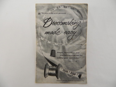 Book - Craft, Dressmaking Made Easy, 1958