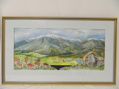 Painting, Cattlemen of the Bogong High Plains, c1995