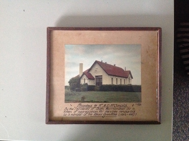 Photograph, South Warrnambool School, framed