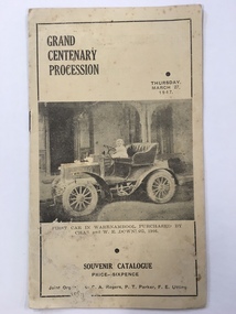 Booklet, Grand Centenary process, 1947
