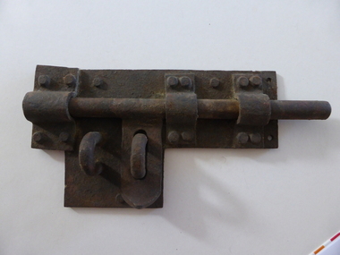 Artefact, Old gaol lock, c.1880