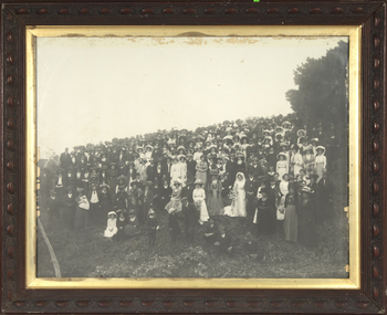 Photograph - Framed Photograph of Lee/O'Keefe Wedding, Lee/O'Keefe, 1910